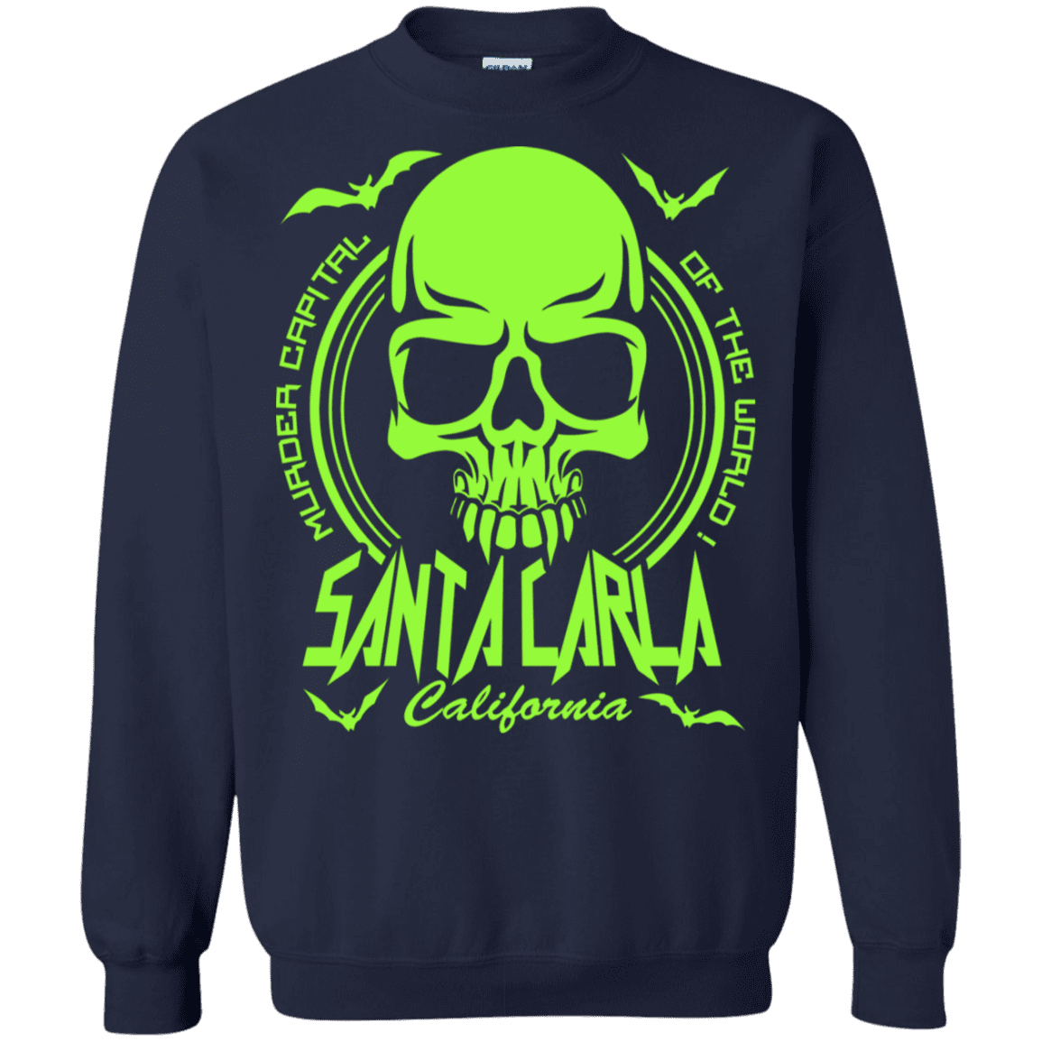 Sweatshirts Navy / S Santa Carla Crewneck Sweatshirt