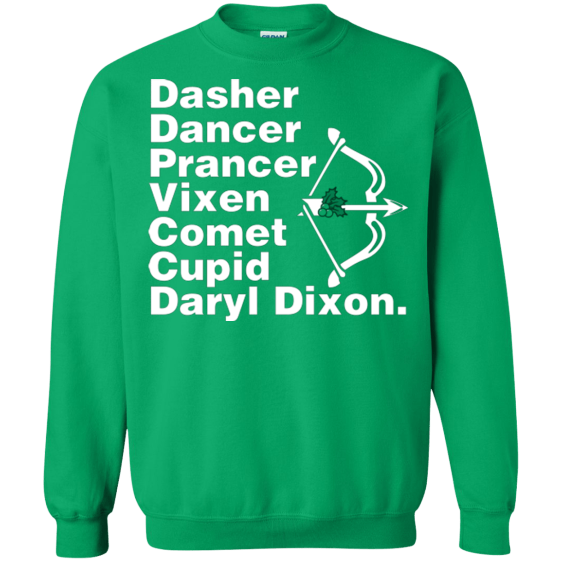 Sweatshirts Irish Green / Small Santas Helper Crewneck Sweatshirt