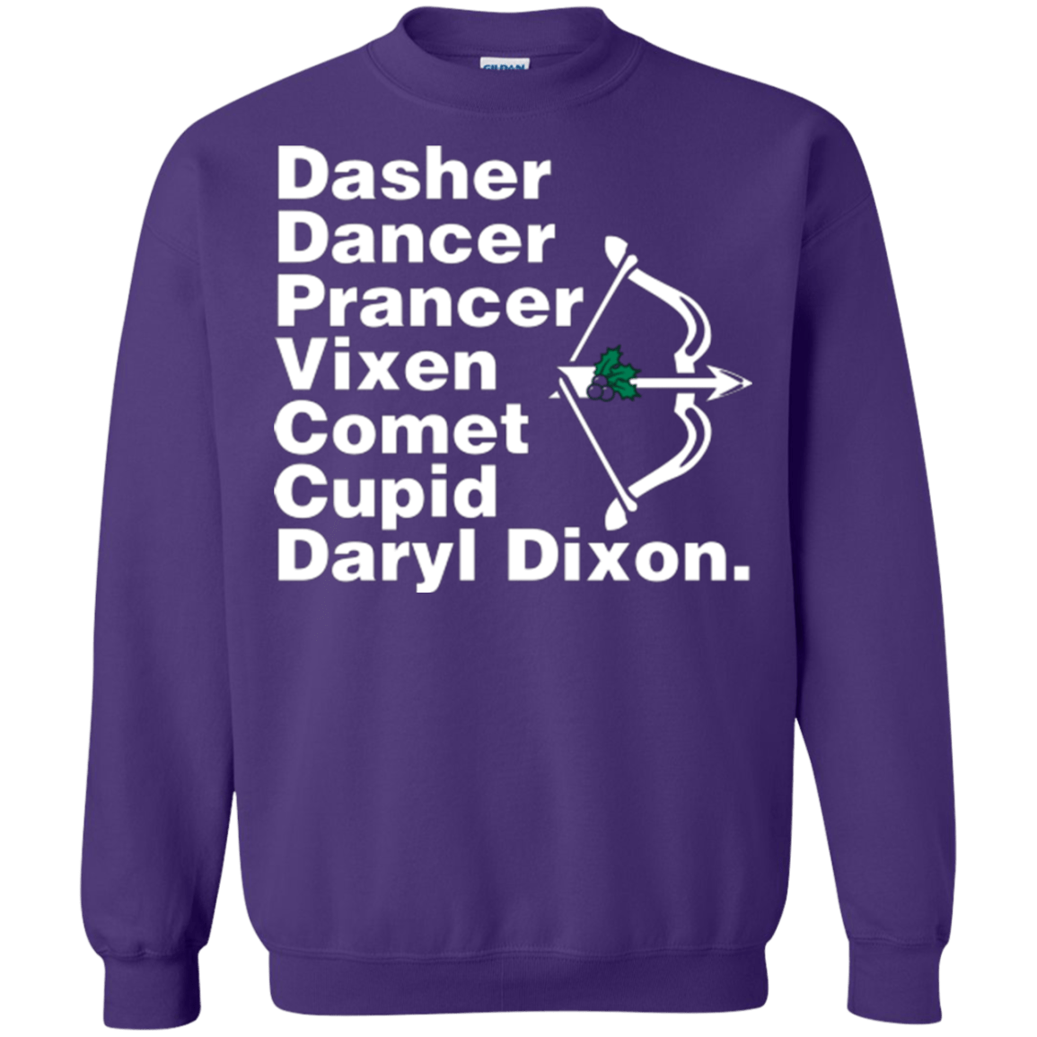 Sweatshirts Purple / Small Santas Helper Crewneck Sweatshirt