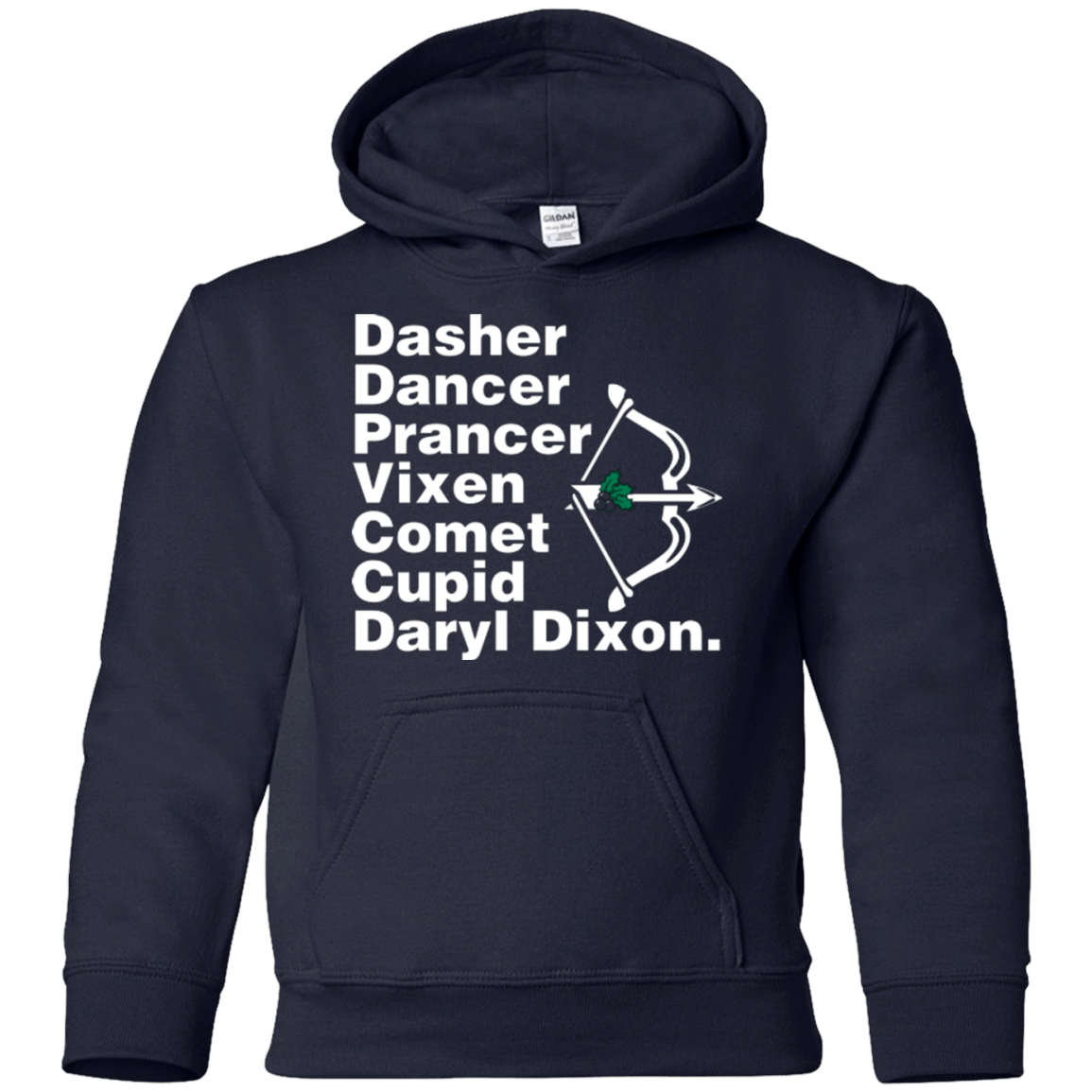 Sweatshirts Navy / YS Santas Helper Youth Hoodie