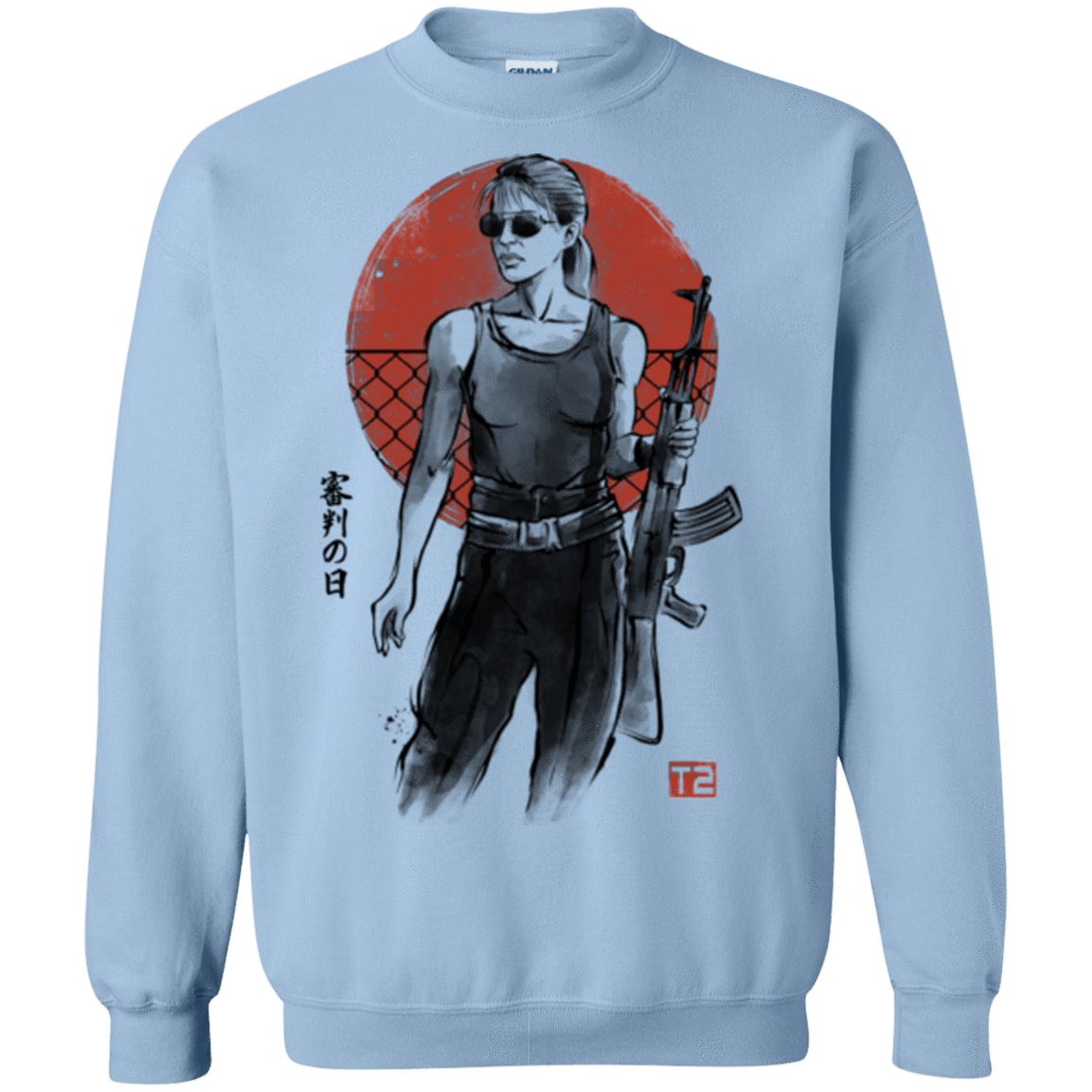 Sweatshirts Light Blue / Small Sarah Crewneck Sweatshirt