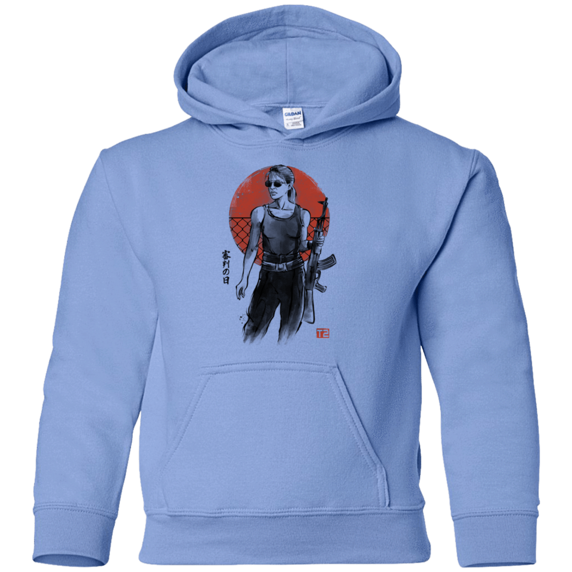 Sweatshirts Carolina Blue / YS Sarah Youth Hoodie