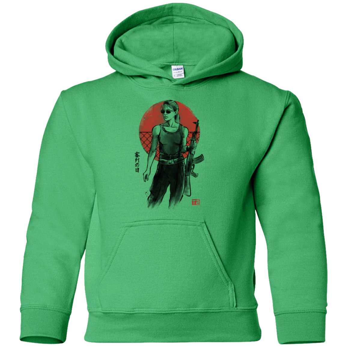 Sweatshirts Irish Green / YS Sarah Youth Hoodie