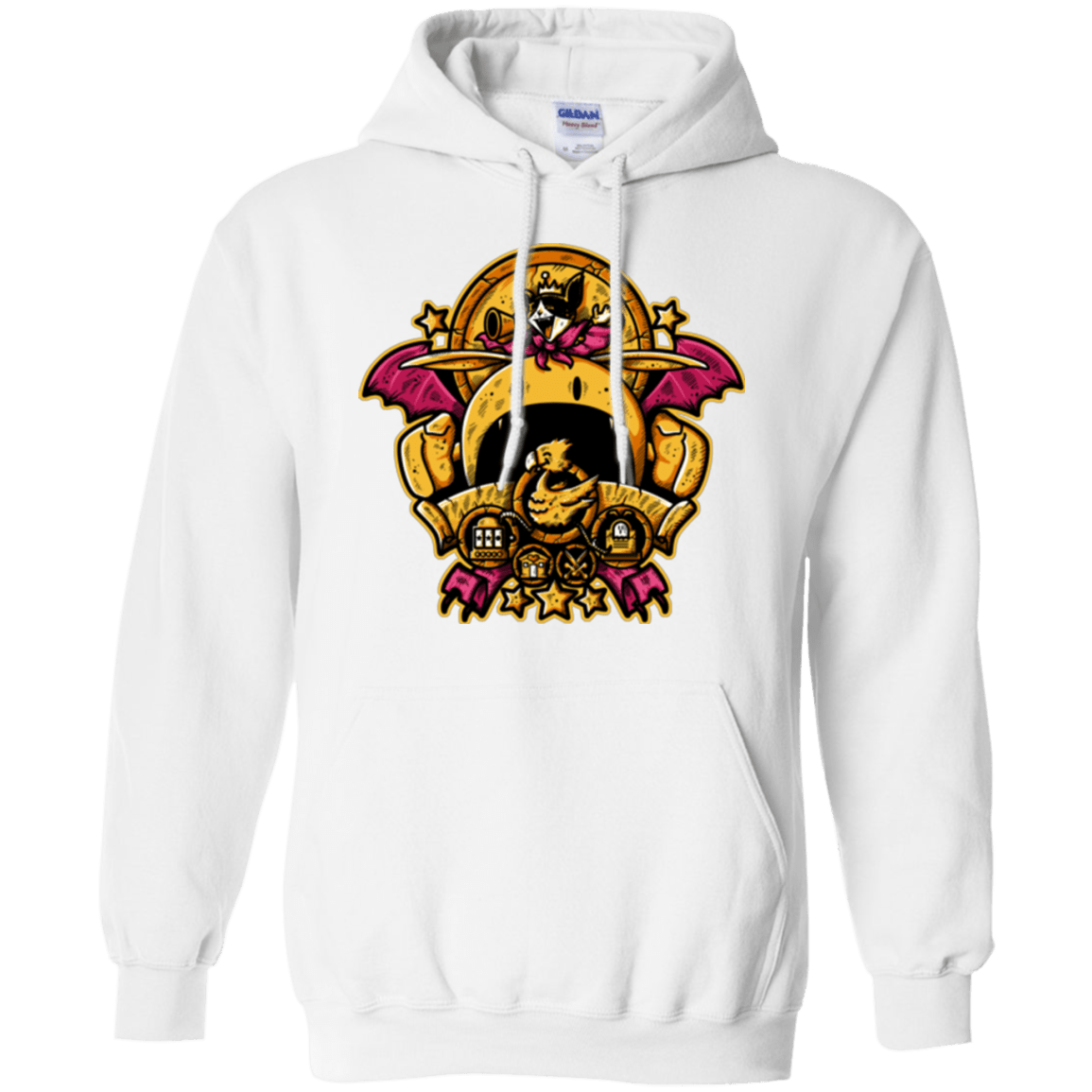 Sweatshirts White / Small SAUCER CREST Pullover Hoodie