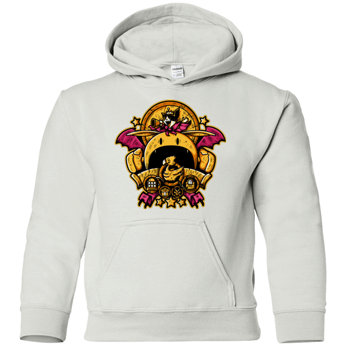 Sweatshirts White / YS SAUCER CREST Youth Hoodie