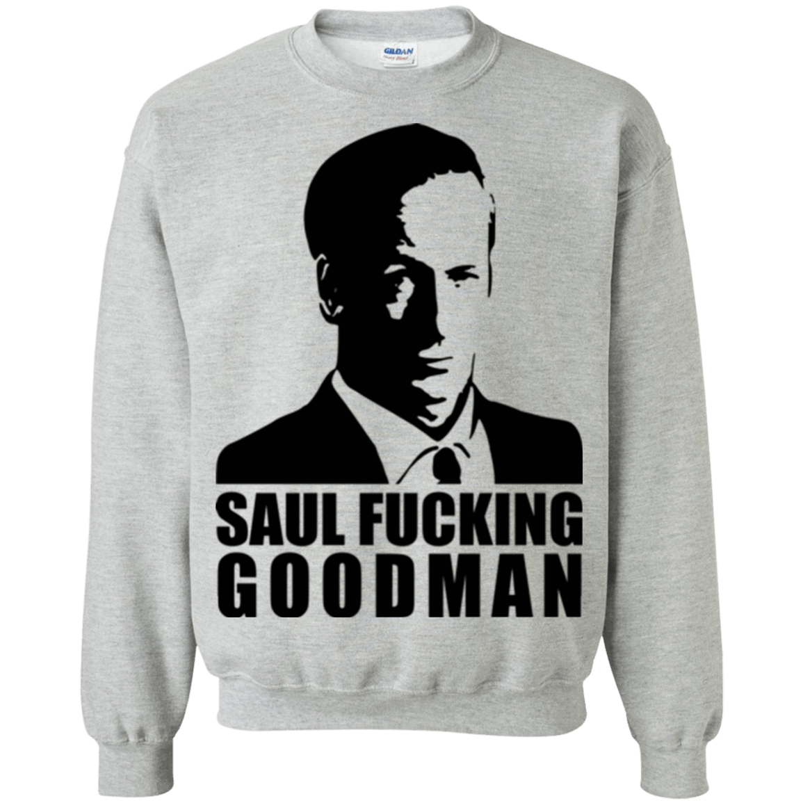 Sweatshirts Sport Grey / Small Saul fucking Goodman Crewneck Sweatshirt