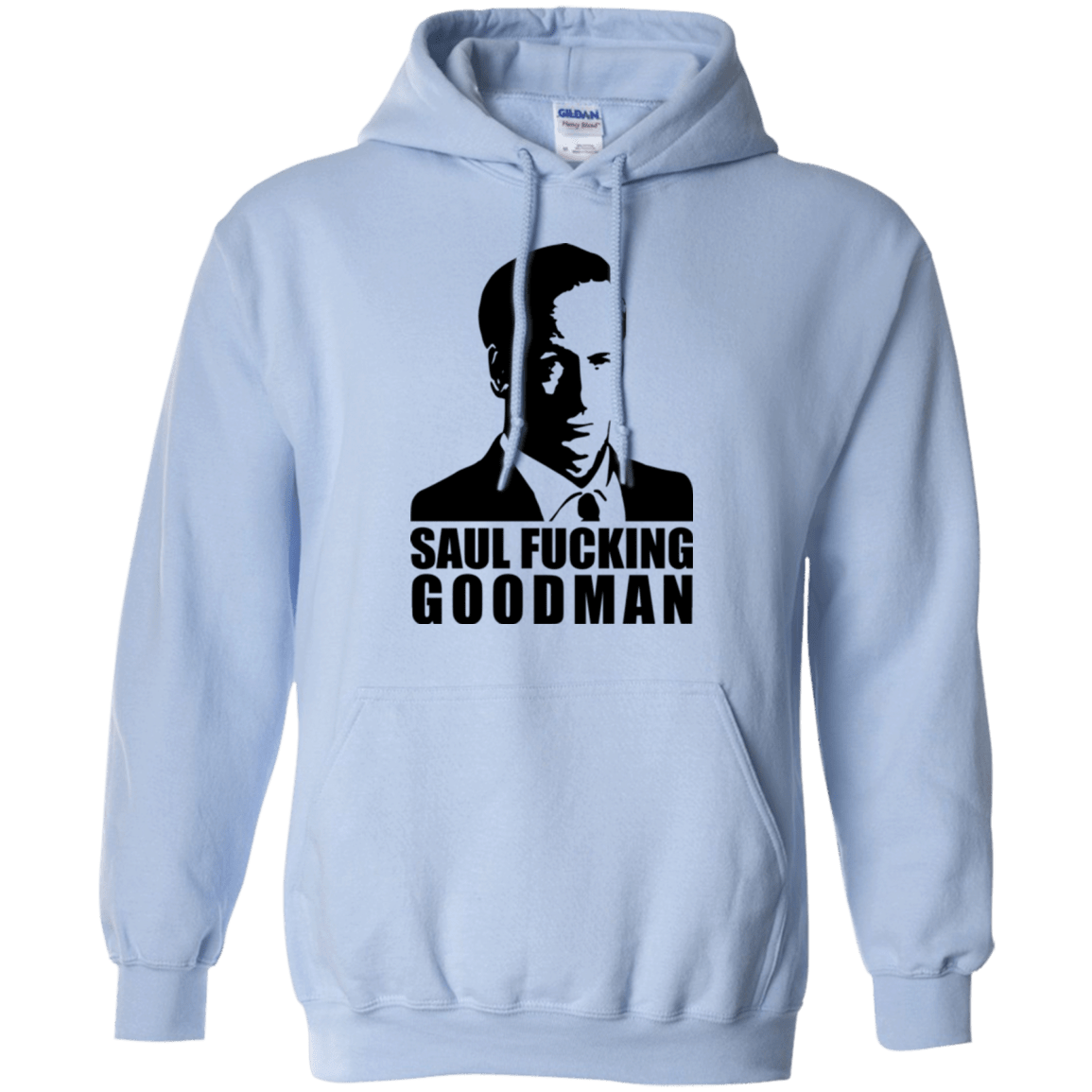 Sweatshirts Light Blue / Small Saul fucking Goodman Pullover Hoodie