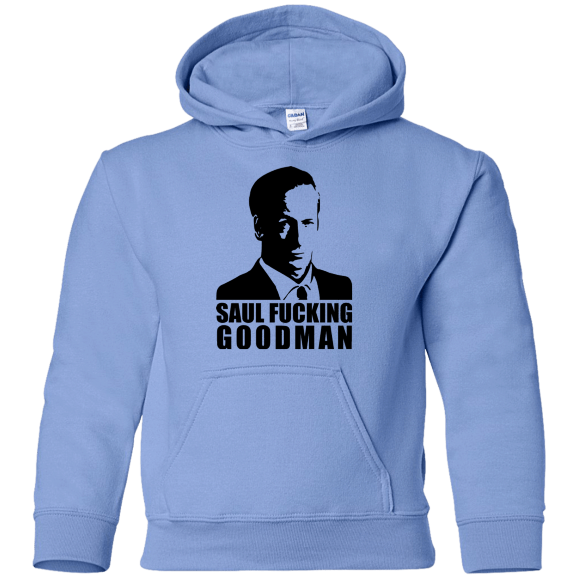 Sweatshirts Carolina Blue / YS Saul fucking Goodman Youth Hoodie