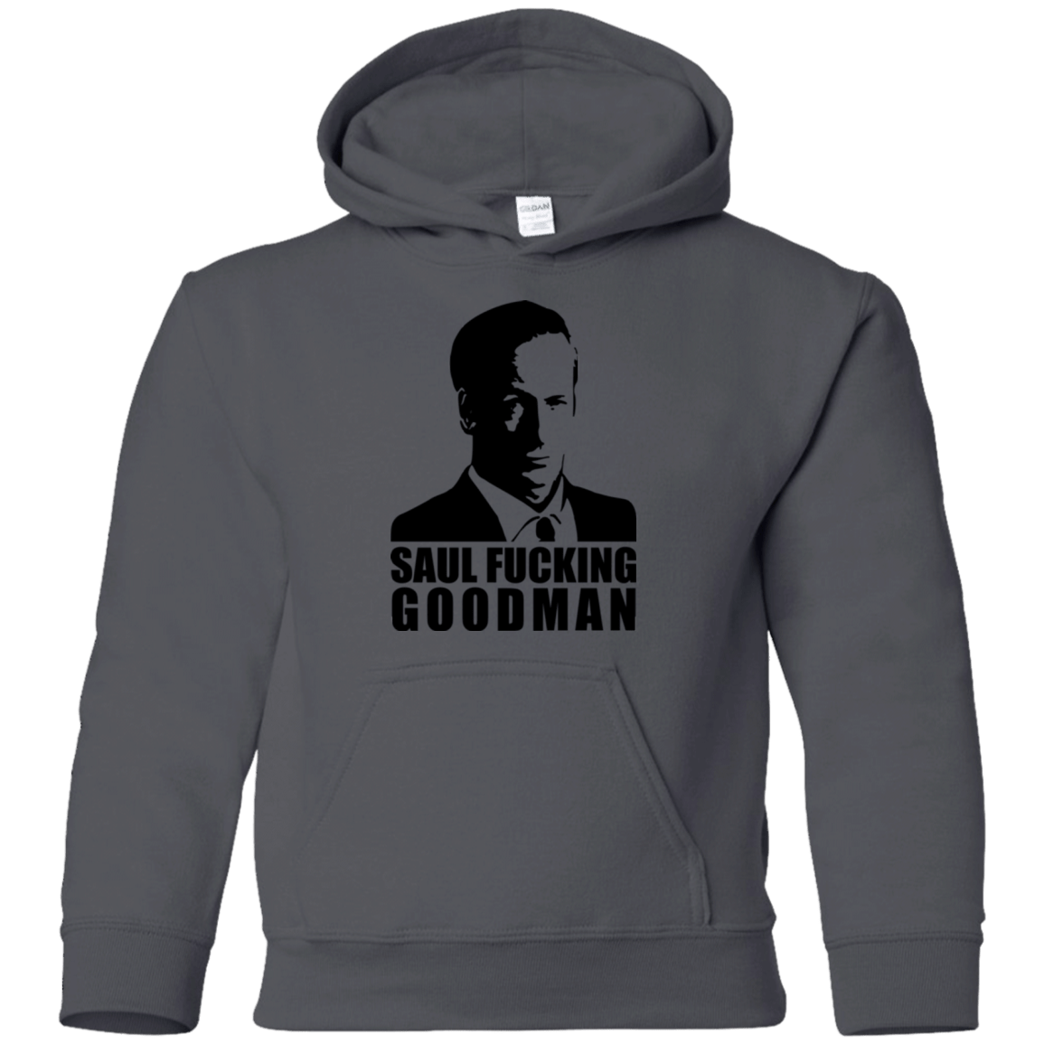 Sweatshirts Charcoal / YS Saul fucking Goodman Youth Hoodie