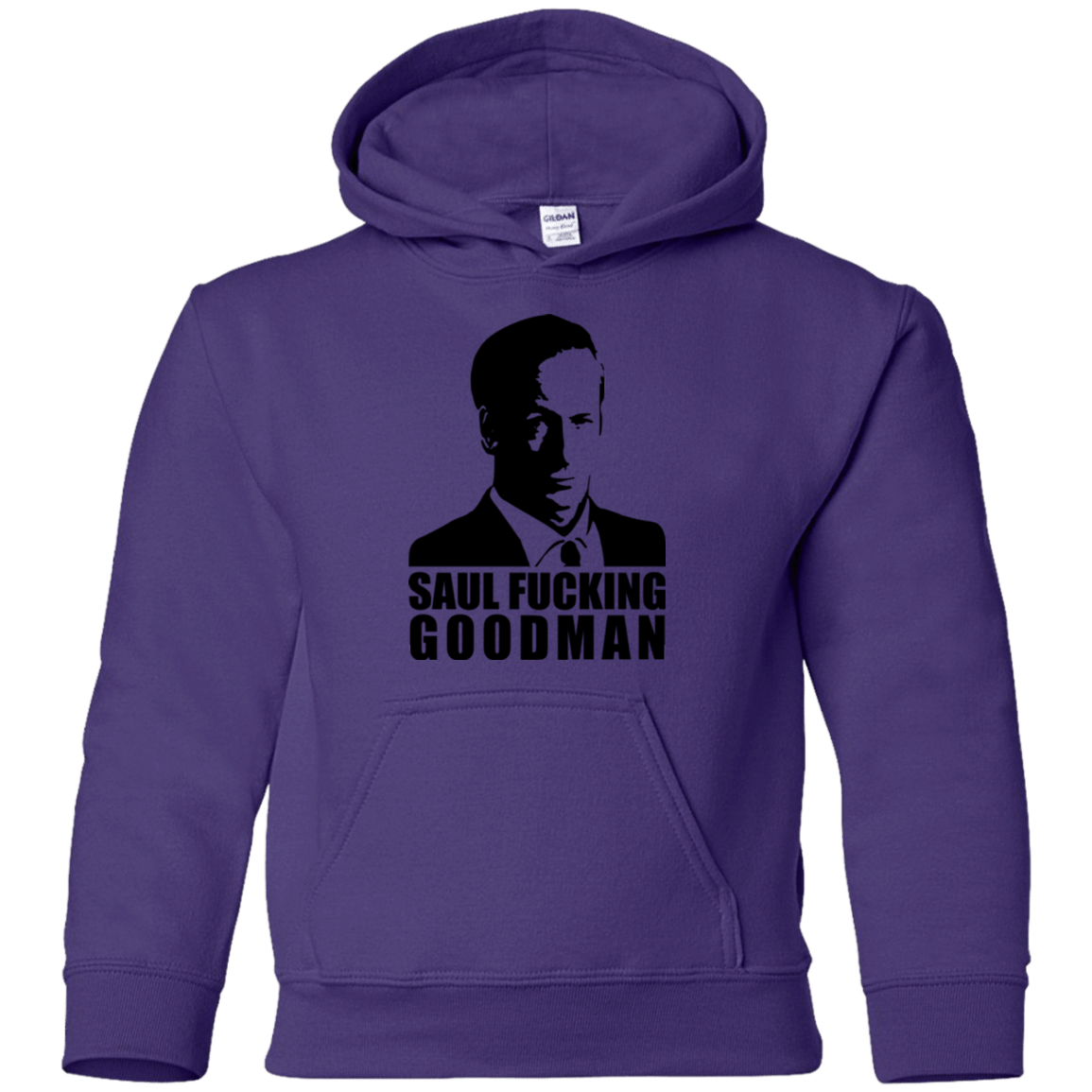 Sweatshirts Purple / YS Saul fucking Goodman Youth Hoodie