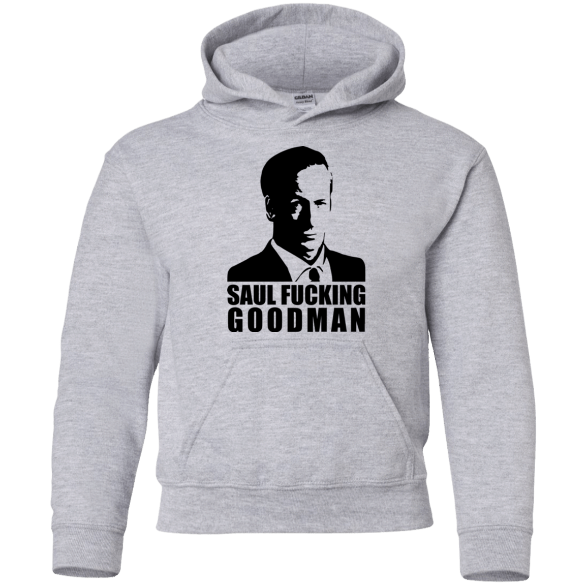 Sweatshirts Sport Grey / YS Saul fucking Goodman Youth Hoodie