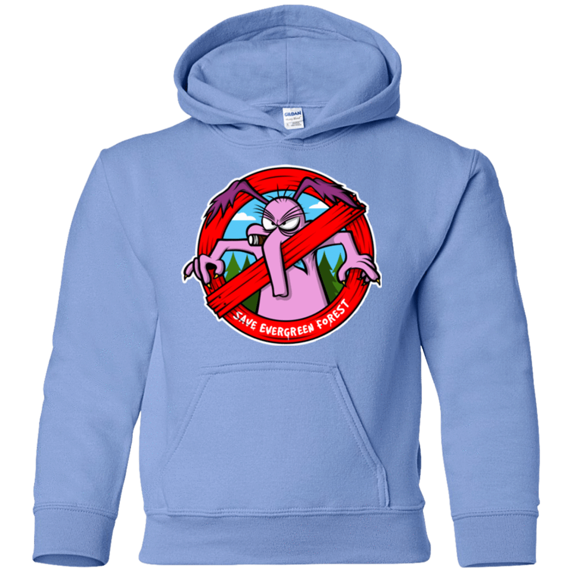 Sweatshirts Carolina Blue / YS Save The Forest Youth Hoodie