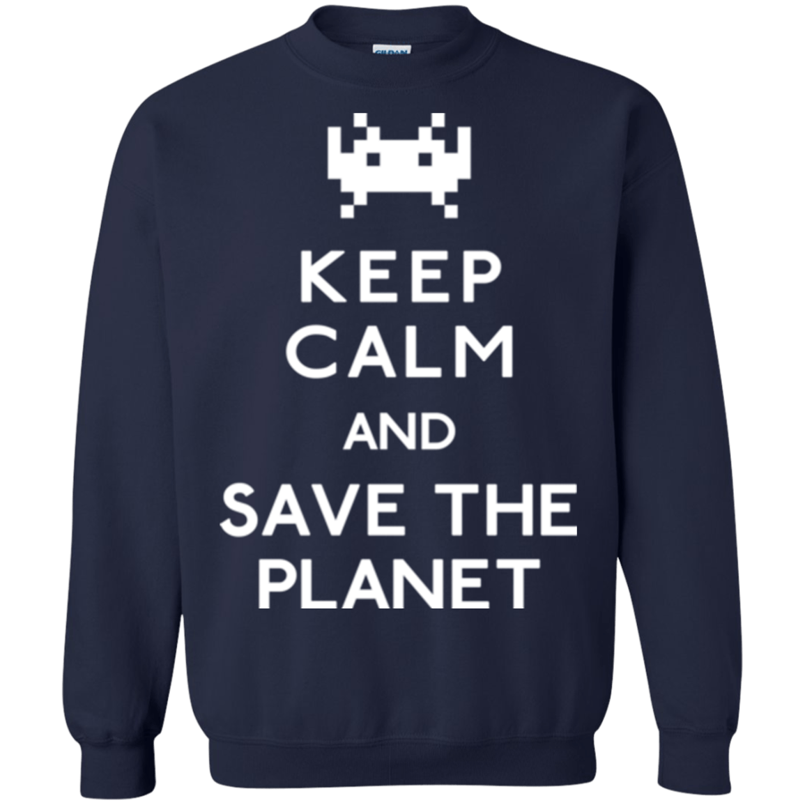 Sweatshirts Navy / Small Save the planet Crewneck Sweatshirt