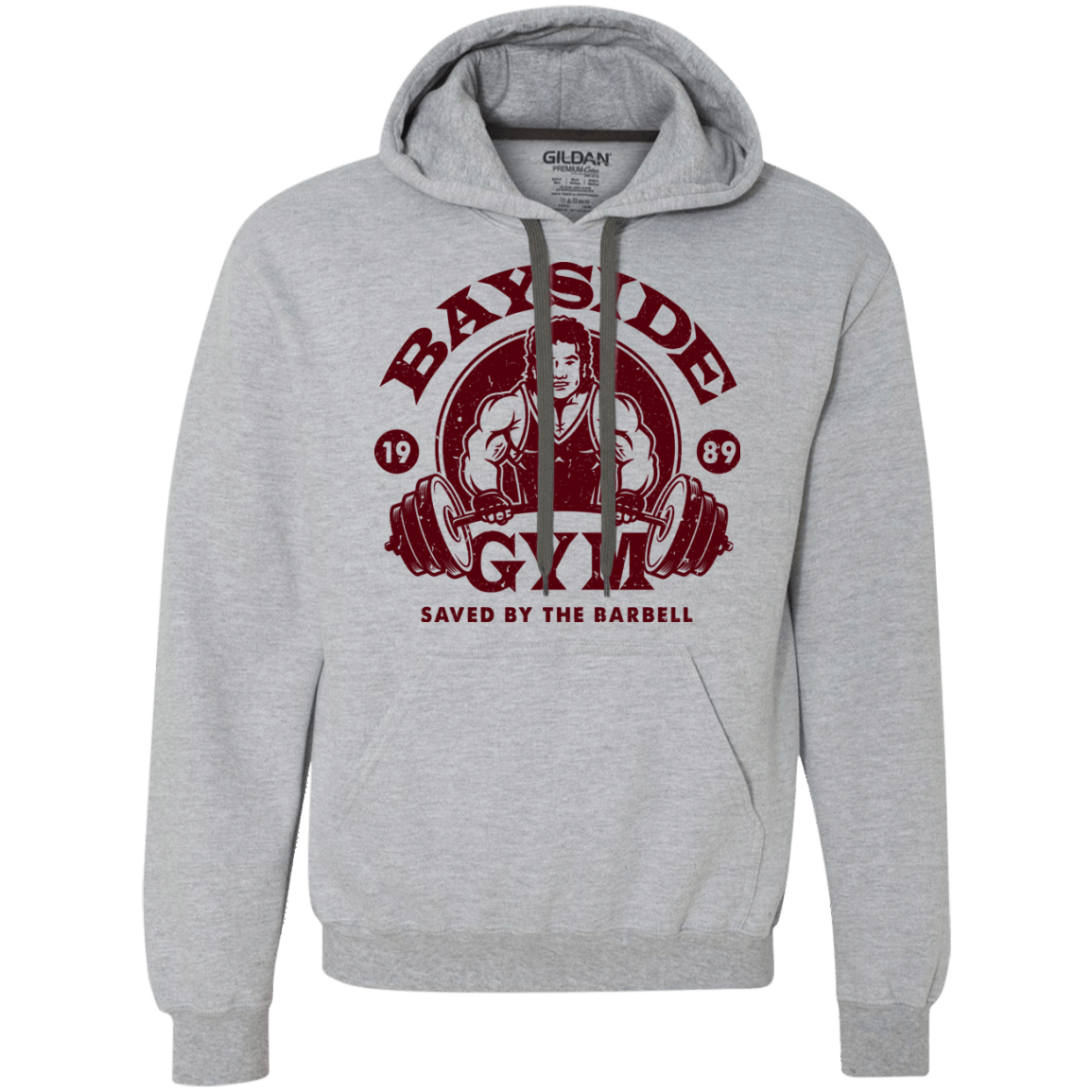Sweatshirts Sport Grey / Small SAVED BY THE BARBELL Premium Fleece Hoodie