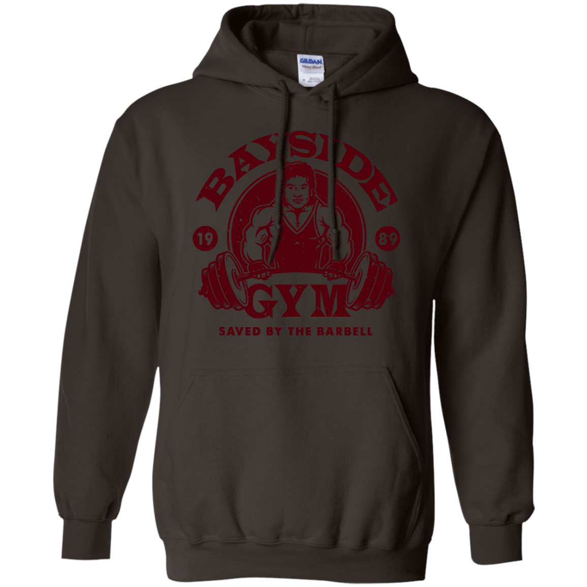 Sweatshirts Dark Chocolate / Small SAVED BY THE BARBELL Pullover Hoodie