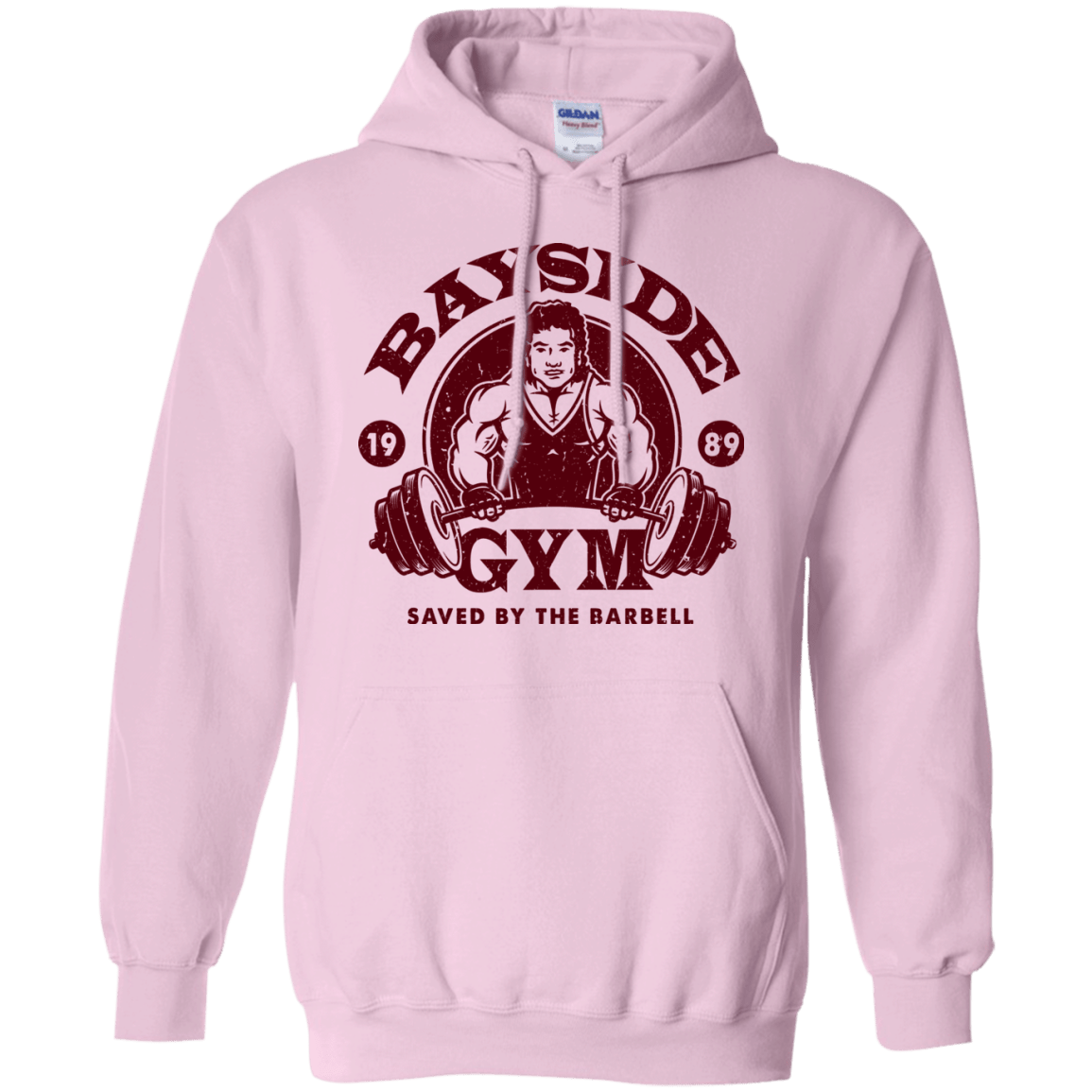 Sweatshirts Light Pink / Small SAVED BY THE BARBELL Pullover Hoodie