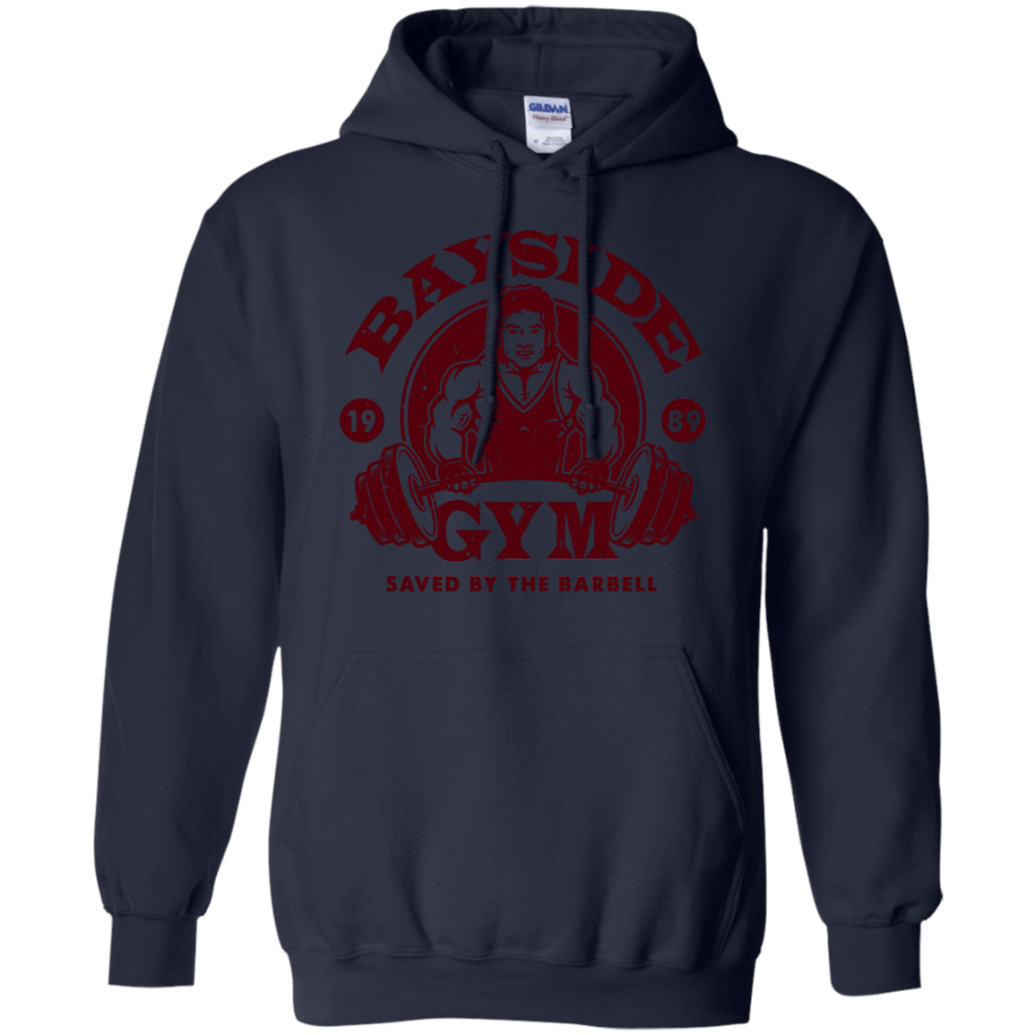 Sweatshirts Navy / Small SAVED BY THE BARBELL Pullover Hoodie