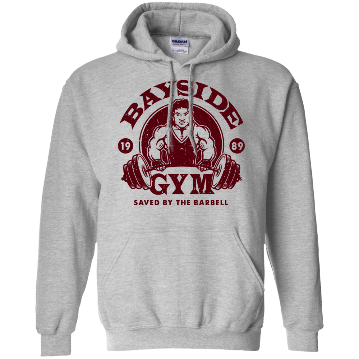 Sweatshirts Sport Grey / Small SAVED BY THE BARBELL Pullover Hoodie