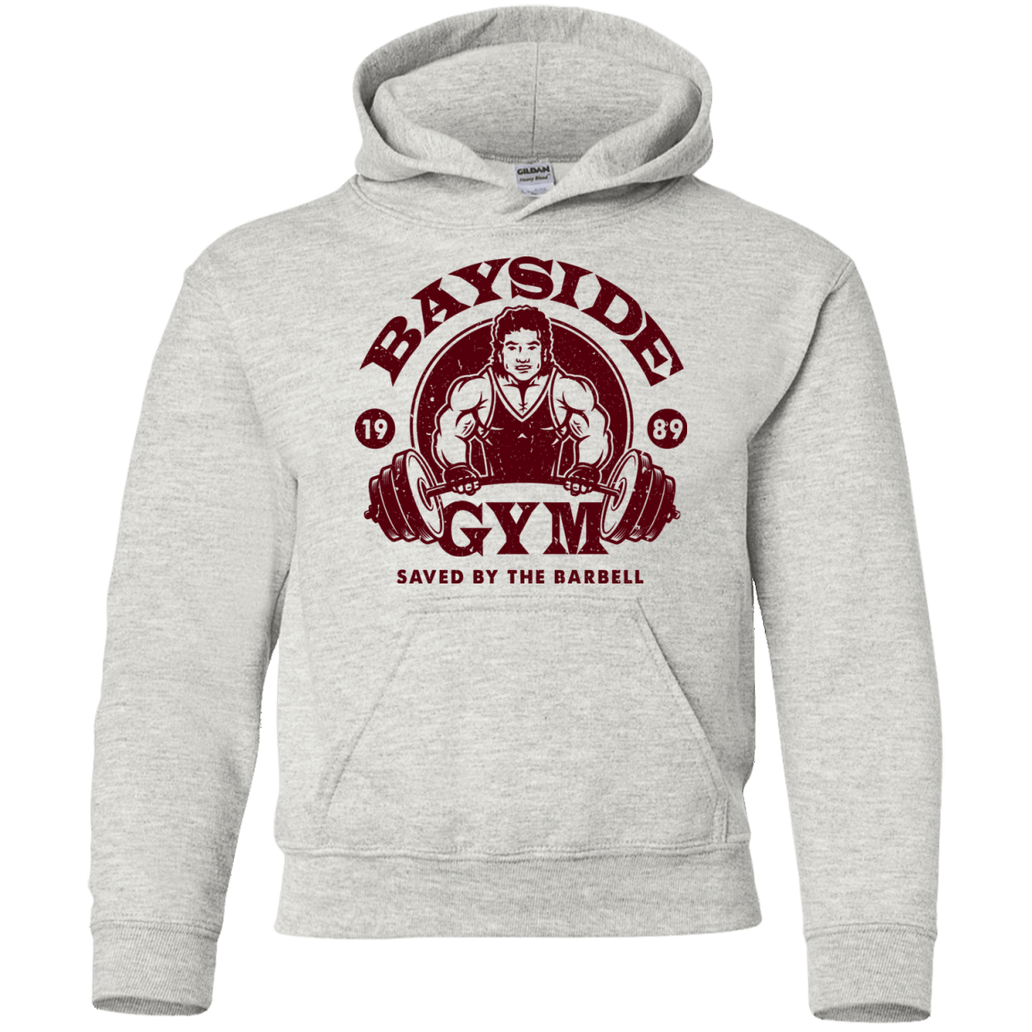 Sweatshirts Ash / YS SAVED BY THE BARBELL Youth Hoodie
