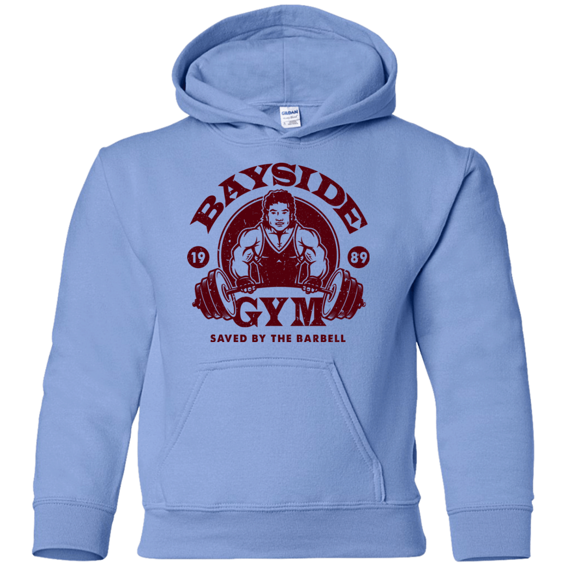 Sweatshirts Carolina Blue / YS SAVED BY THE BARBELL Youth Hoodie