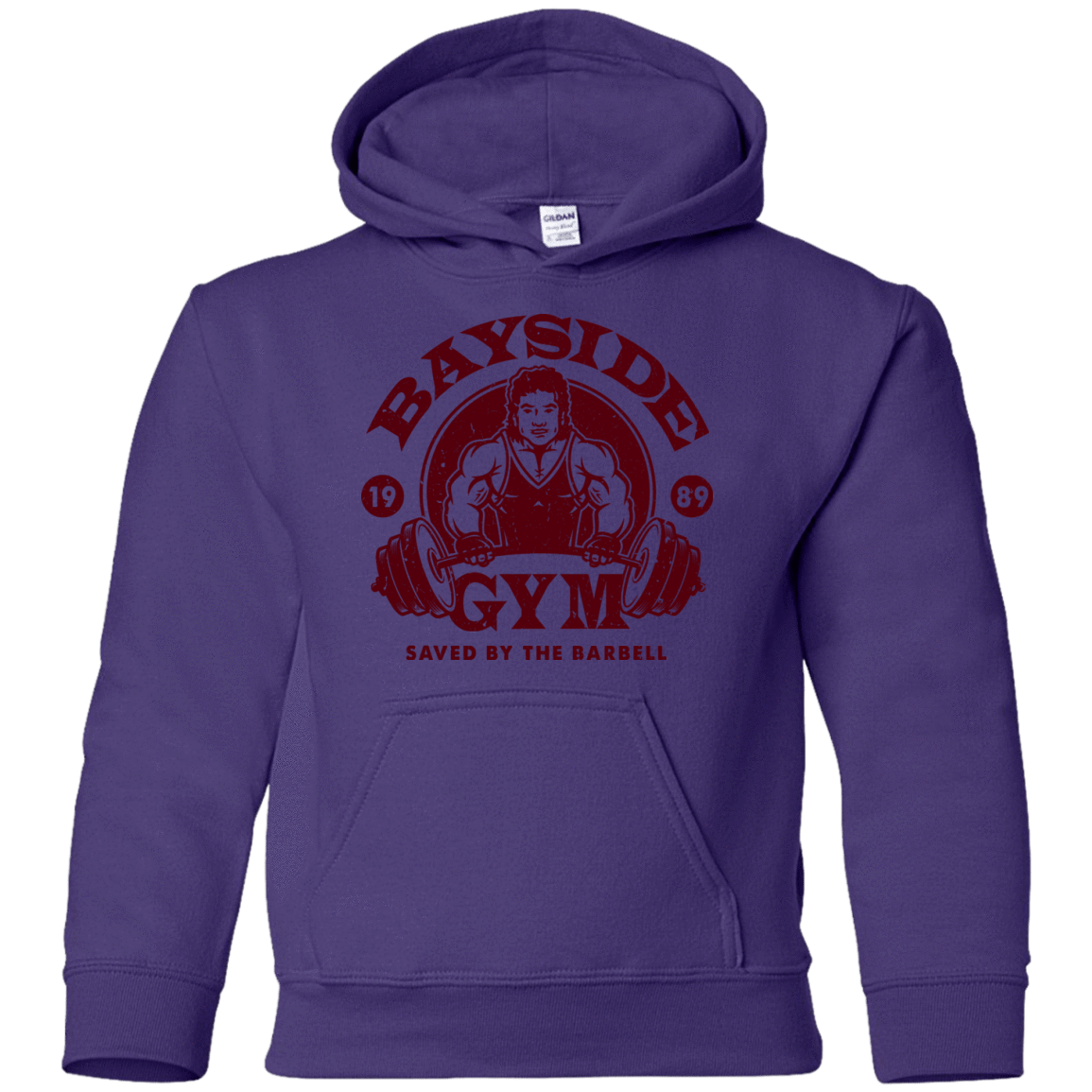 Sweatshirts Purple / YS SAVED BY THE BARBELL Youth Hoodie