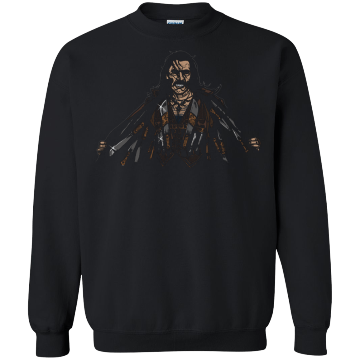 Sweatshirts Black / Small Say Hello To My Little Friends Crewneck Sweatshirt