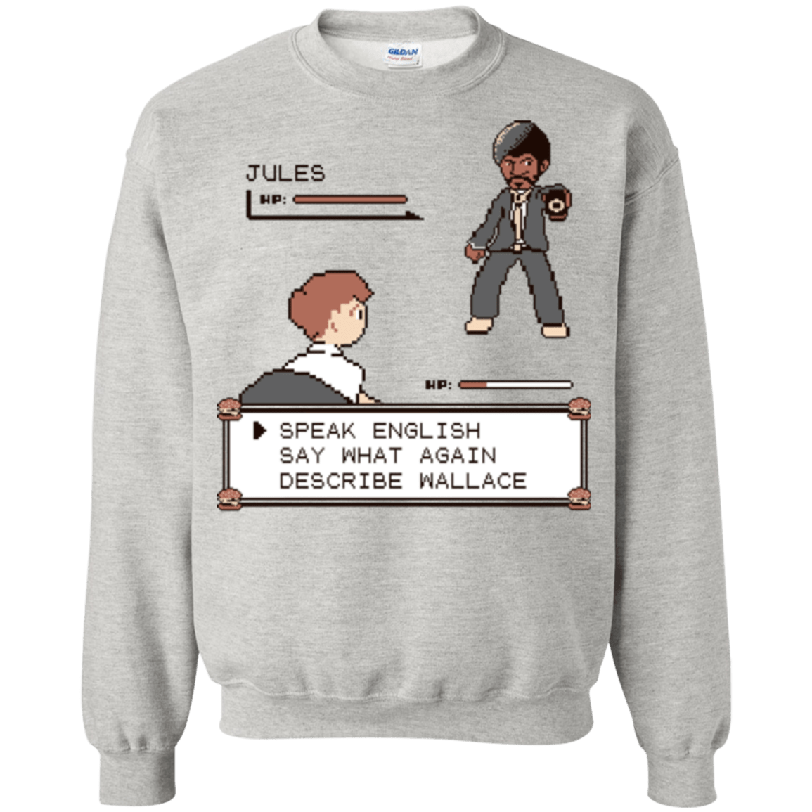 Sweatshirts Ash / Small say what again Crewneck Sweatshirt