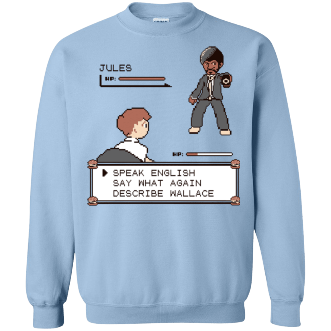 Sweatshirts Light Blue / Small say what again Crewneck Sweatshirt