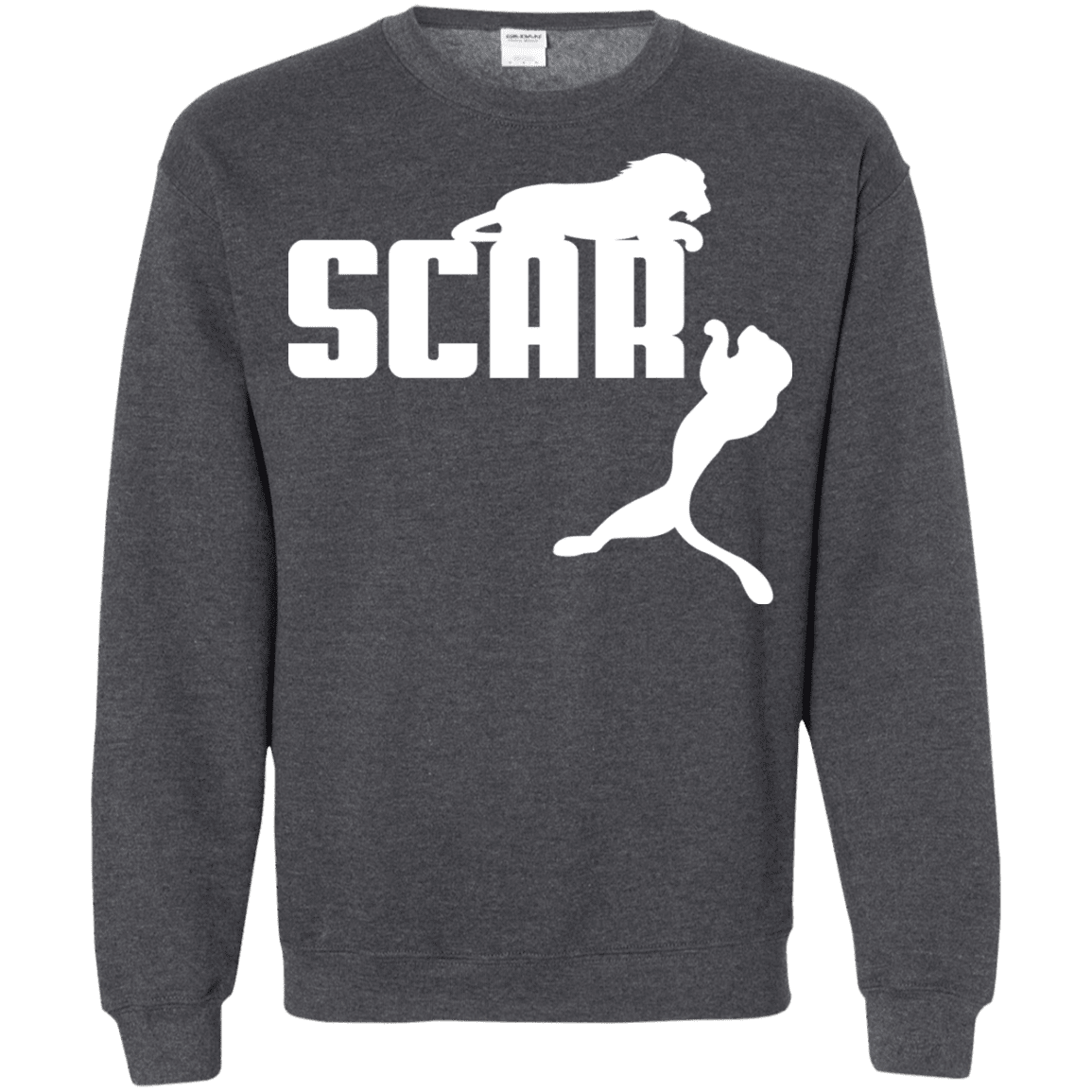 Sweatshirts Dark Heather / S Scar! Crewneck Sweatshirt