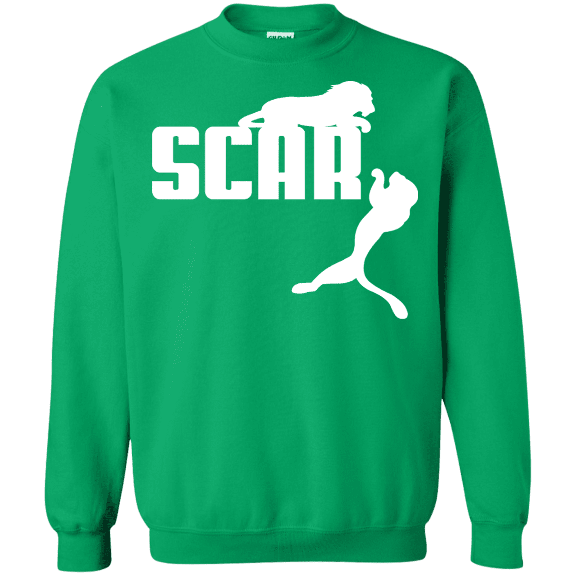 Sweatshirts Irish Green / S Scar! Crewneck Sweatshirt