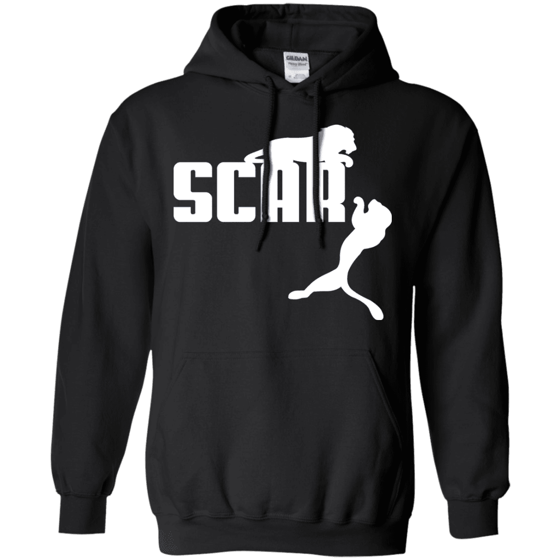 Sweatshirts Black / S Scar! Pullover Hoodie