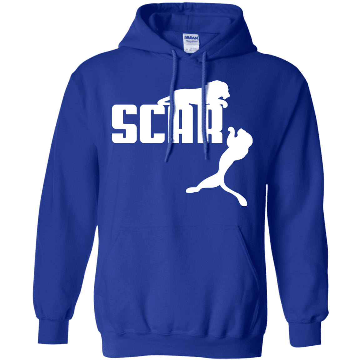 Sweatshirts Royal / S Scar! Pullover Hoodie
