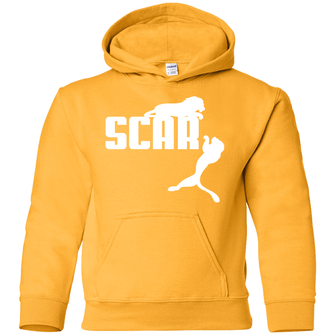 Sweatshirts Gold / YS Scar! Youth Hoodie