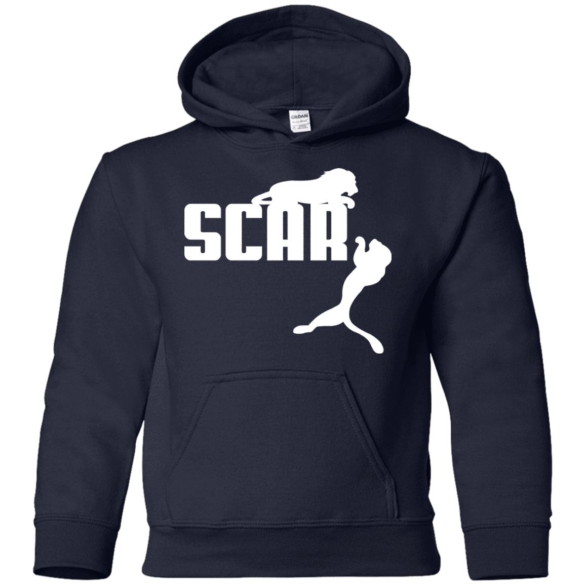 Sweatshirts Navy / YS Scar! Youth Hoodie