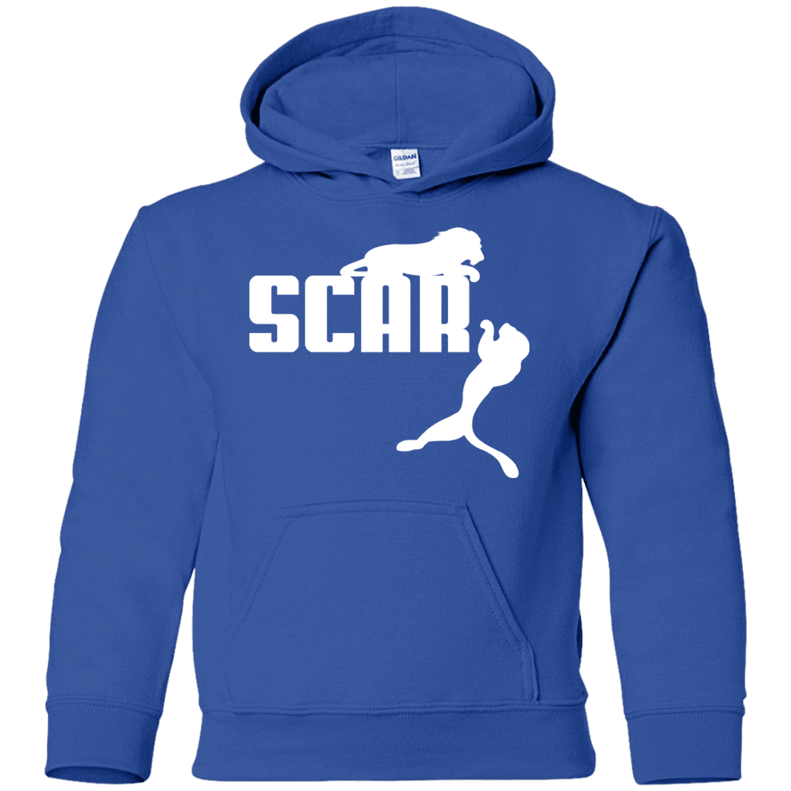 Sweatshirts Royal / YS Scar! Youth Hoodie
