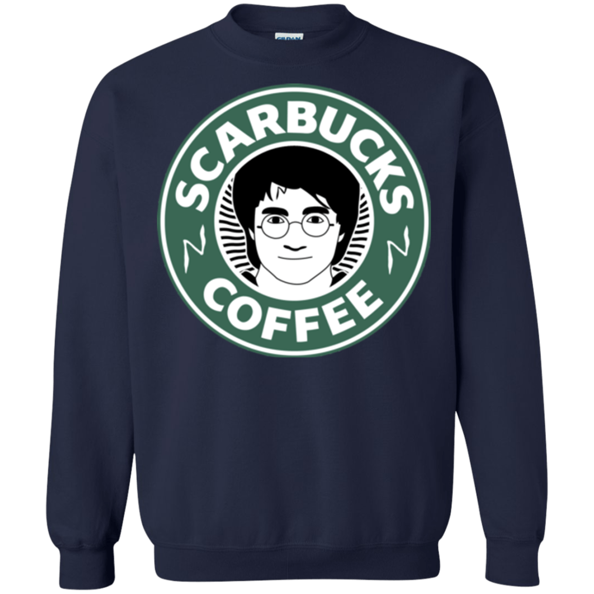 Sweatshirts Navy / Small Scarbucks Crewneck Sweatshirt