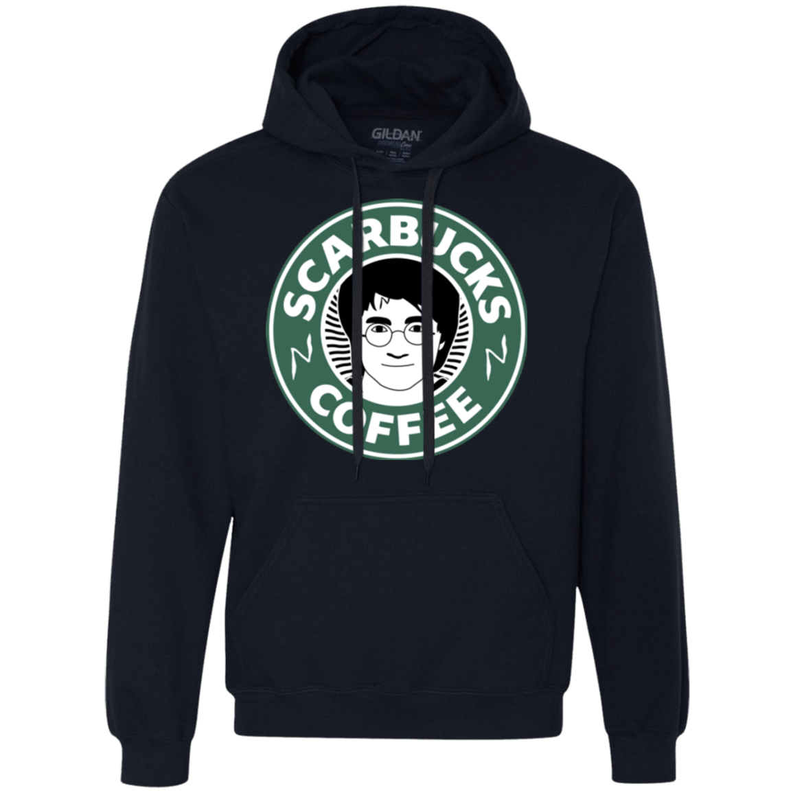 Sweatshirts Navy / Small Scarbucks Premium Fleece Hoodie
