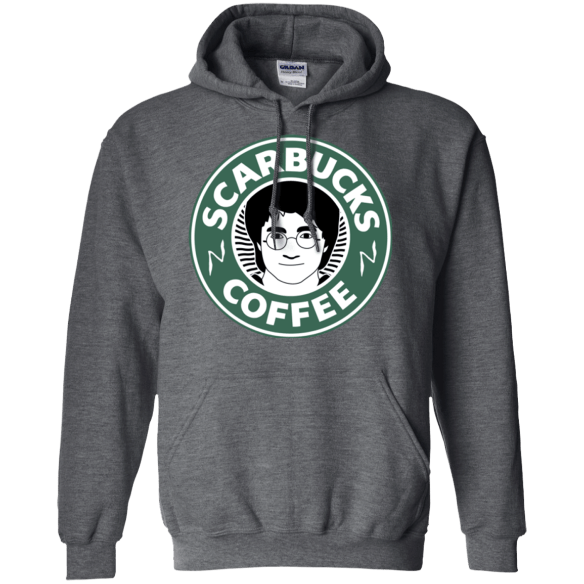 Sweatshirts Dark Heather / Small Scarbucks Pullover Hoodie