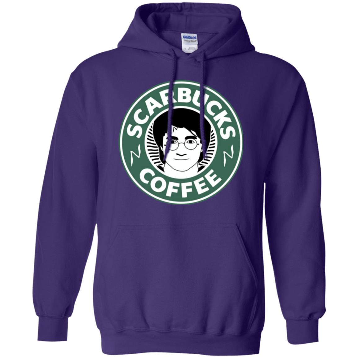 Sweatshirts Purple / Small Scarbucks Pullover Hoodie