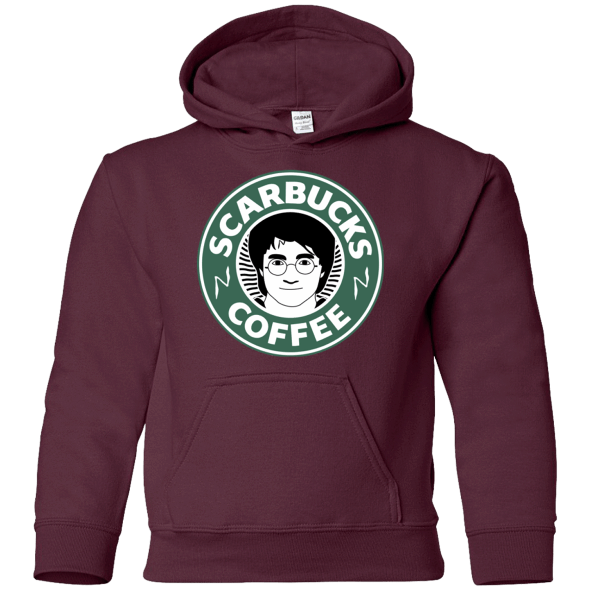Sweatshirts Maroon / YS Scarbucks Youth Hoodie