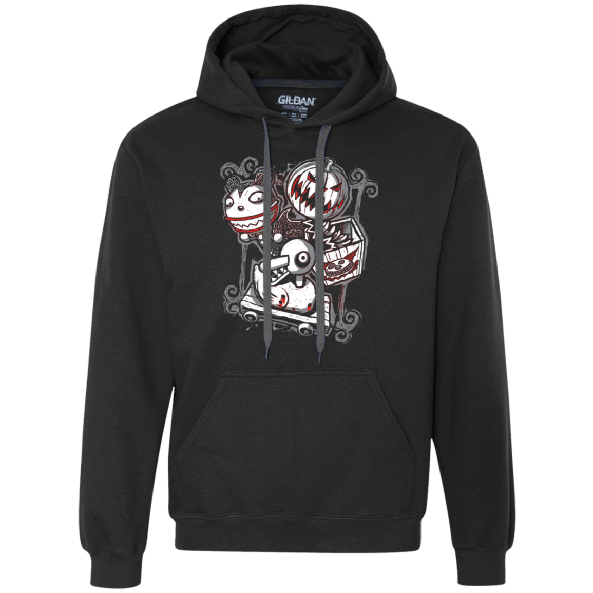 Sweatshirts Black / Small Scary Toys Premium Fleece Hoodie