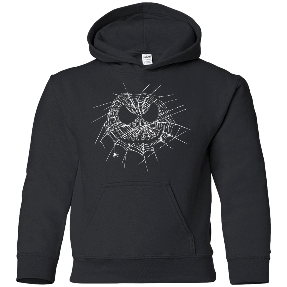 Sweatshirts Black / YS Scary Web Youth Hoodie