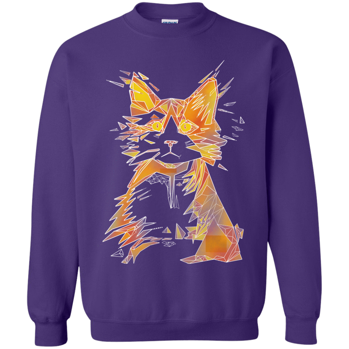 Sweatshirts Purple / S Scattered Crewneck Sweatshirt
