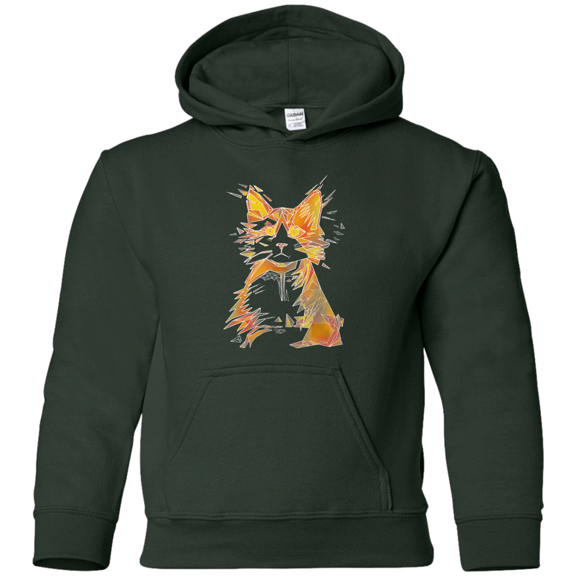 Sweatshirts Forest Green / YS Scattered Youth Hoodie