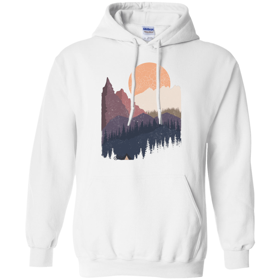 Sweatshirts White / S Scenic Camping Pullover Hoodie