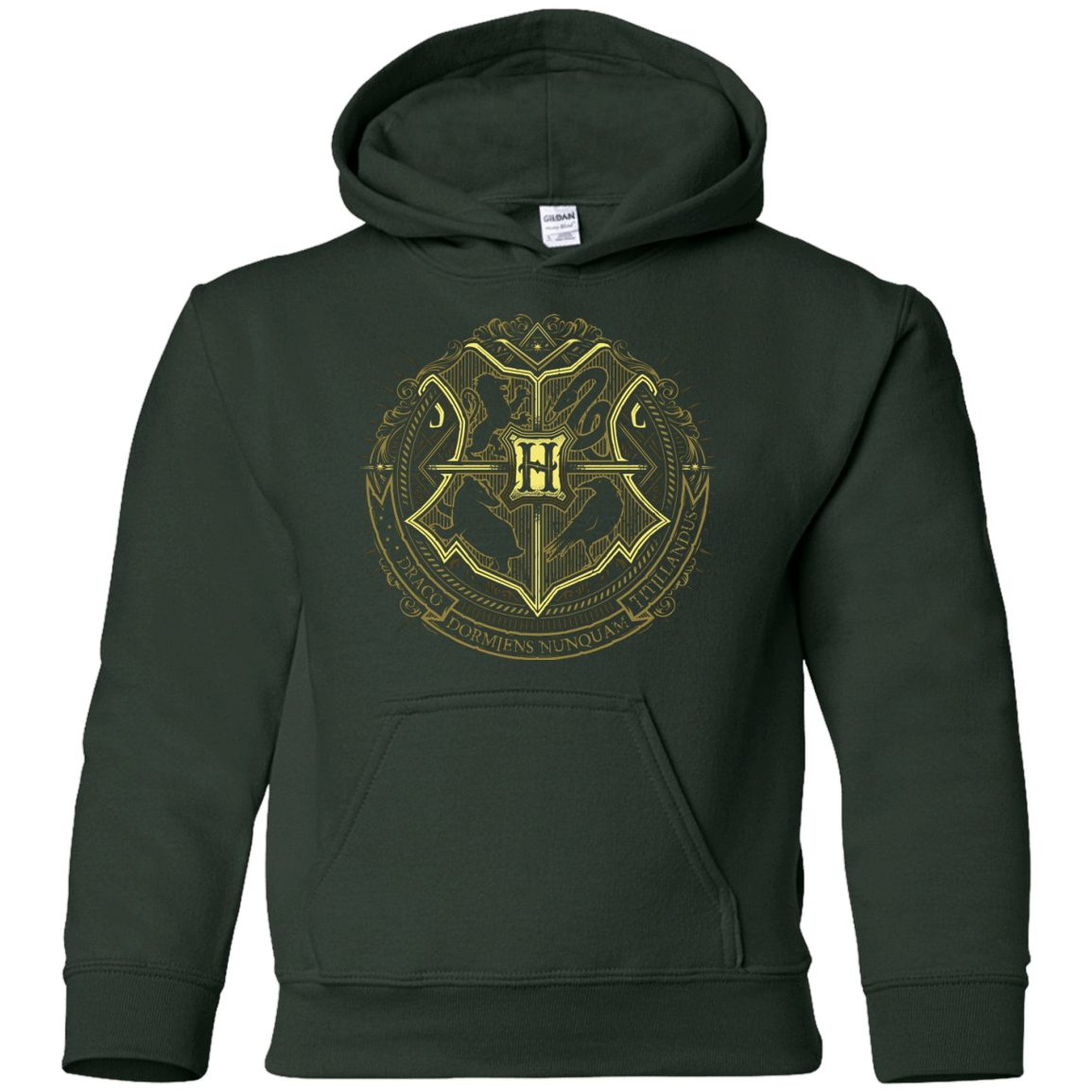 Sweatshirts Forest Green / YS School of Magic Youth Hoodie