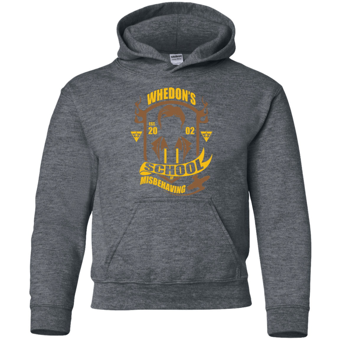 Sweatshirts Dark Heather / YS School of Misbehaving Youth Hoodie