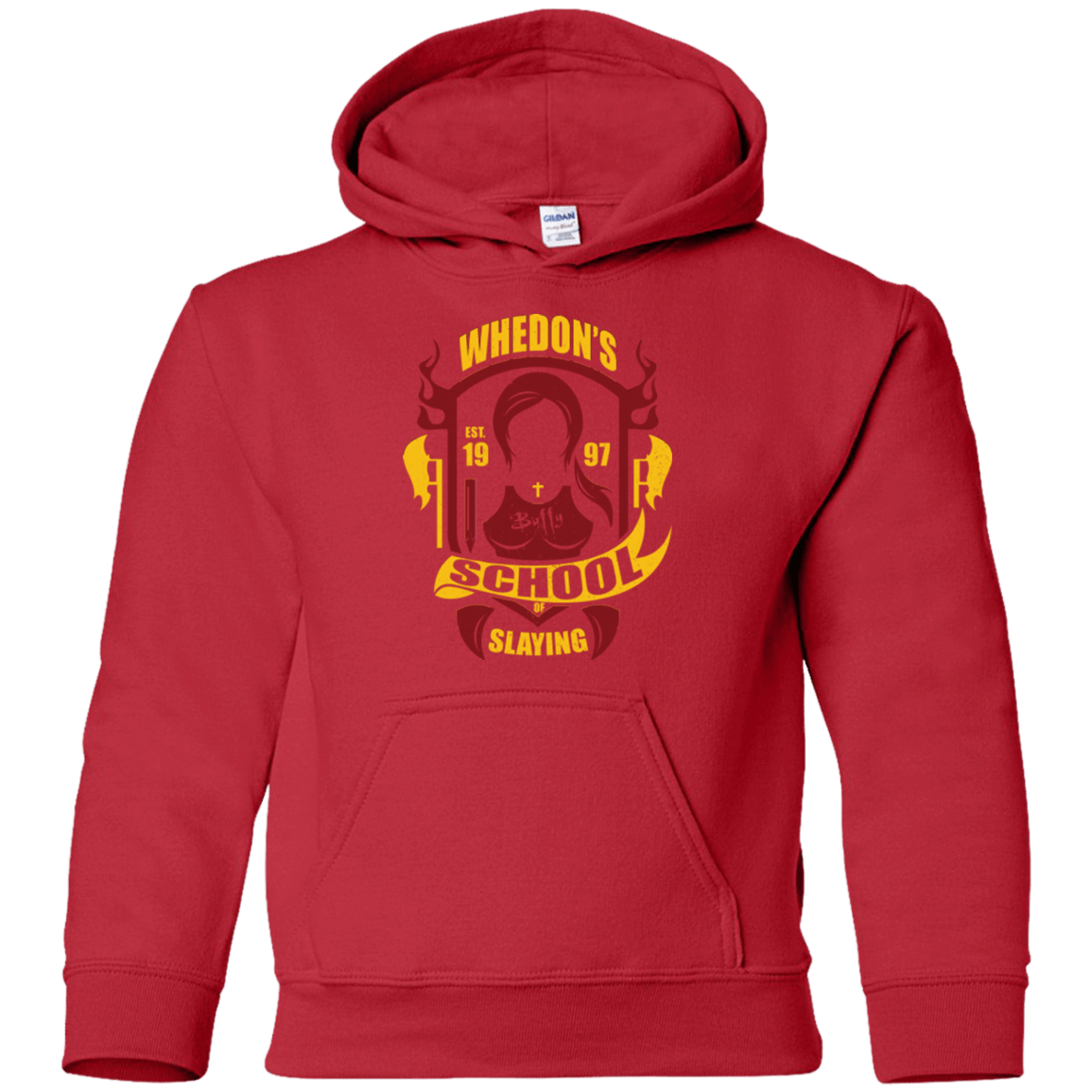 Sweatshirts Red / YS School of Slaying Youth Hoodie