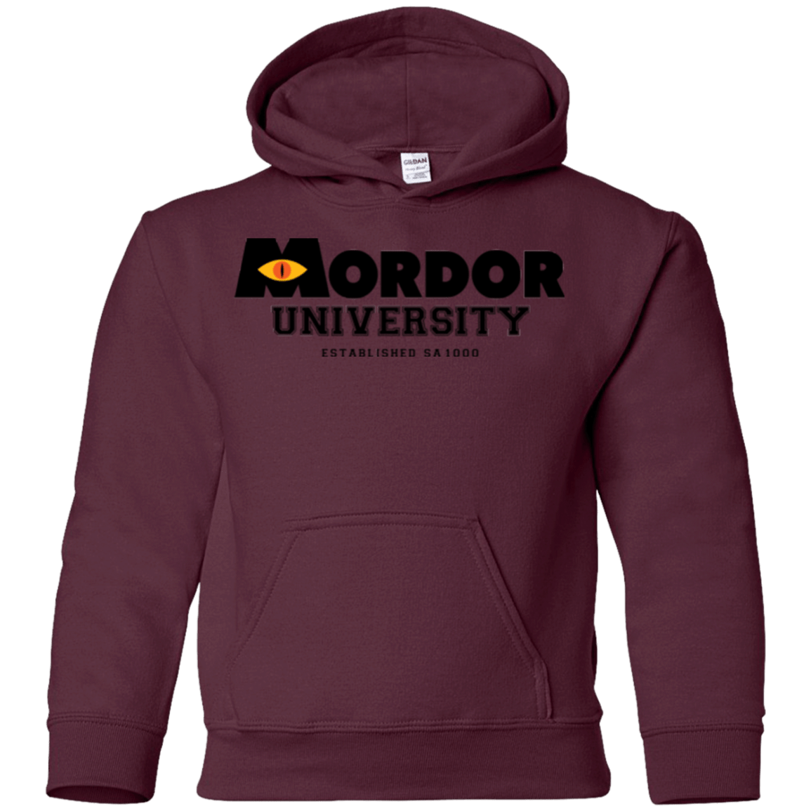 Sweatshirts Maroon / YS School To Rule Them All Youth Hoodie