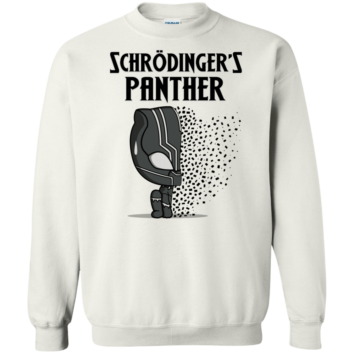Sweatshirts White / S Schrodingers Panther Crewneck Sweatshirt